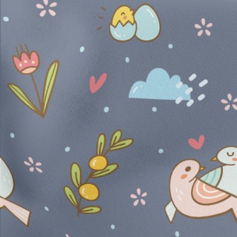 Cute Bird Stretch Ponte