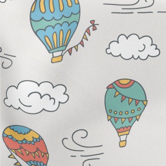 Hot Air Balloon And Clouds Stretch Ponte