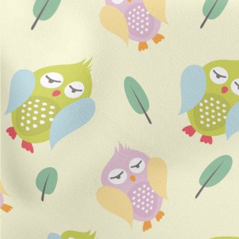 Googly-eyed Owl Stretch Ponte