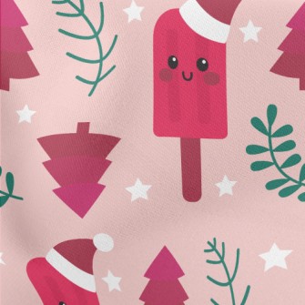 Pink Popsicle Stretch Ponte