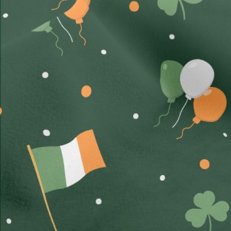 Ireland Flag Balloon Micro Fleece