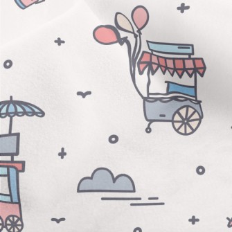 Happy Amusement Park Micro Fleece