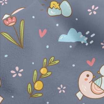 Cute Bird Micro Fleece