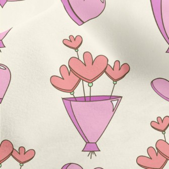Valentine Bouquet Micro Fleece