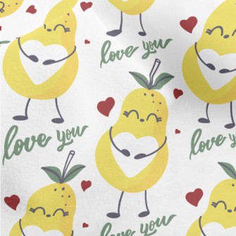 Cute Pear Baby Micro Fleece