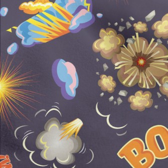 Explosion Explosion Micro Fleece