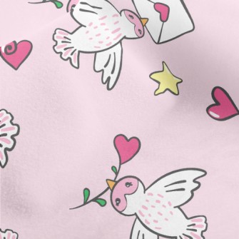 Send Love Birds Micro Fleece
