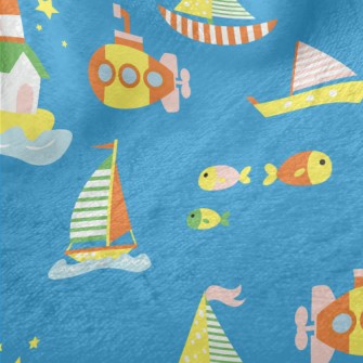 Sea Boat Submarine Minky
