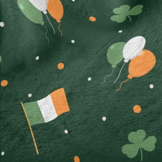Ireland Flag Balloon Minky