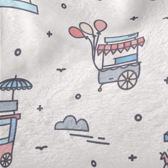 Happy Amusement Park Minky