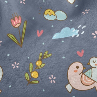 Cute Bird Minky