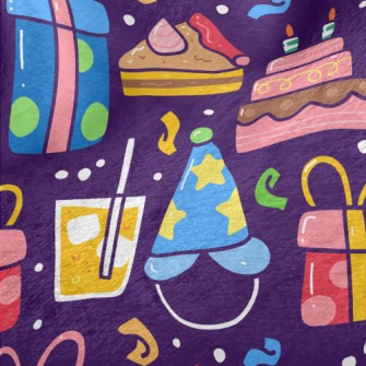 Happy Birthday Party Minky