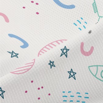 Planet Rocket Piqué