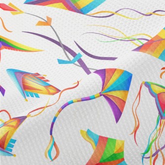 Colorful Kite Piqué