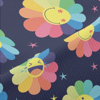 Colorful Sunflower Piqué