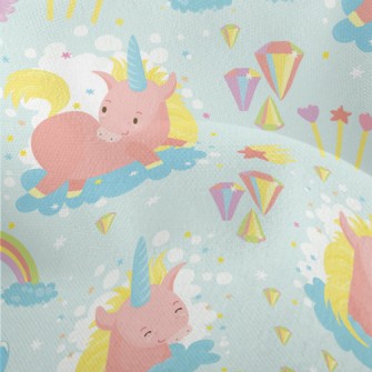 Unicorn And Rainbow Lightweight Performance Linen