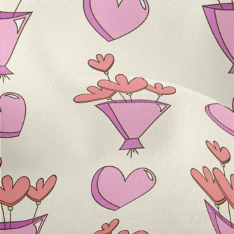 Valentine Bouquet Lightweight Performance Linen