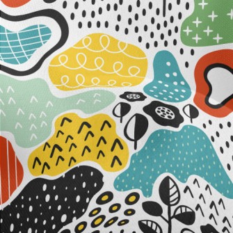 Creative Graffiti Lightweight Performance Linen