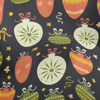 Christmas Balls Lightweight Performance Linen