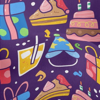 Happy Birthday Party Lightweight Performance Linen