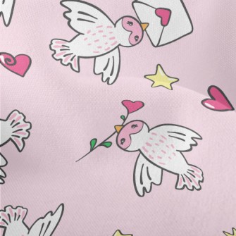 Send Love Birds Lightweight Performance Linen