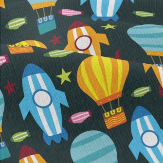Rocket Ship Modern Jersey