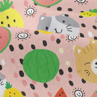 Fruit Loving Cat Modern Jersey