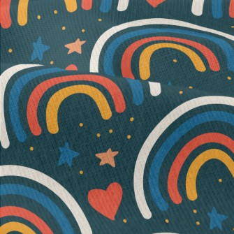 Simple Rainbow Modern Jersey