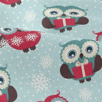 Snowflake Owl Modern Jersey