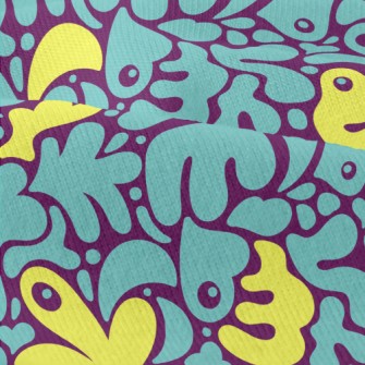Abstract Footprints Modern Jersey