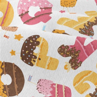 Alphabet Dessert Modern Jersey