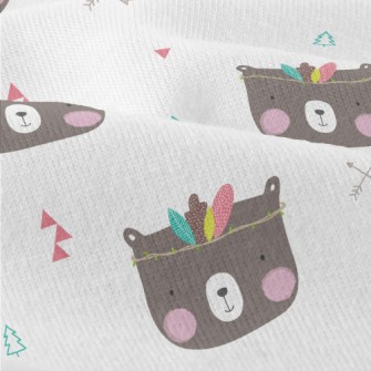 Feather Decorated Bear Modern Jersey
