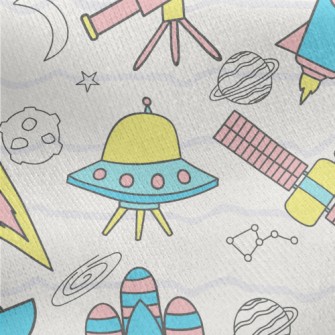 Space Equipment Jersey Backed Fleece