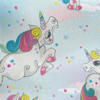 Magic Unicorn Jersey Backed Fleece