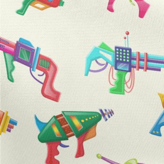 Various Colorful Toy Pistols Pongee