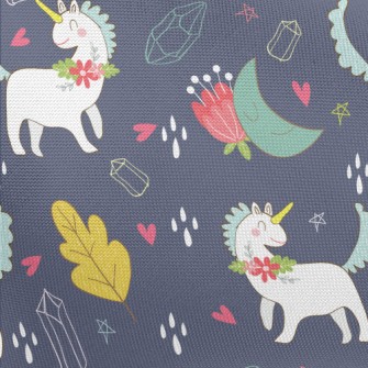 Love Pretty Unicorns Pongee