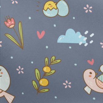 Cute Bird Pongee