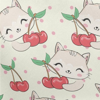 Cherry Cat Pongee