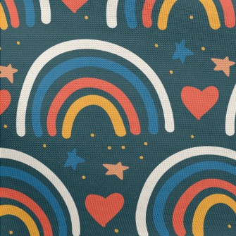 Simple Rainbow Pongee