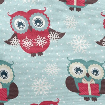 Snowflake Owl Pongee