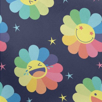 Colorful Sunflower Pongee