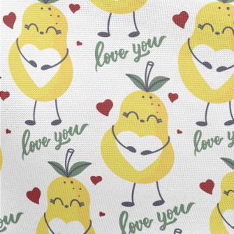 Cute Pear Baby Pongee