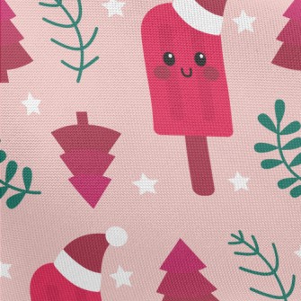 Pink Popsicle Pongee