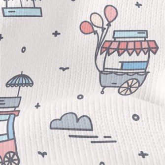 Happy Amusement Park Stretch Jersey