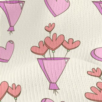 Valentine Bouquet Stretch Jersey