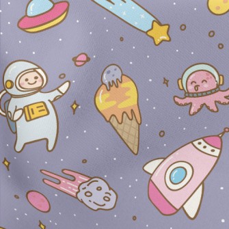 Ushi Spaceship Lightweight Cotton Poplin