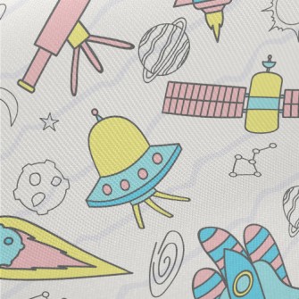 Space Equipment Midweight Cotton Poplin