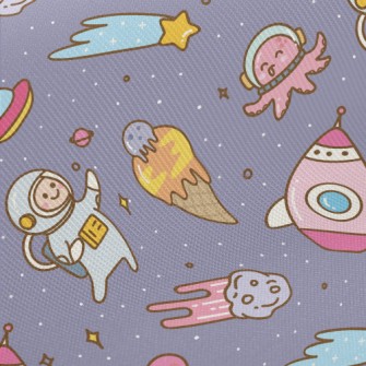 Ushi Spaceship Midweight Cotton Poplin