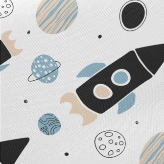 Planet Rocket Midweight Cotton Poplin
