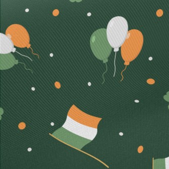 Ireland Flag Balloon Midweight Cotton Poplin
